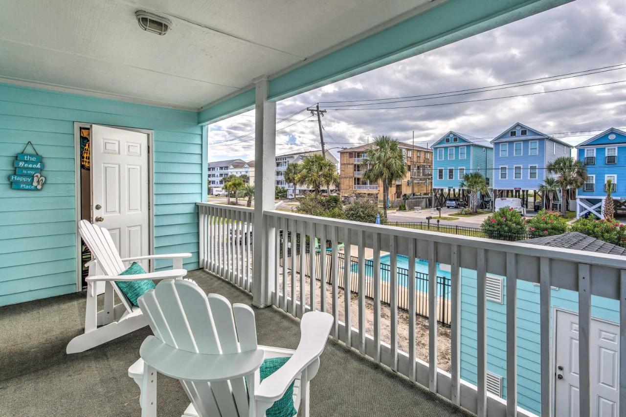 Surfside Beach Escape With Pool - Walk To Ocean! Myrtle Beach Kültér fotó