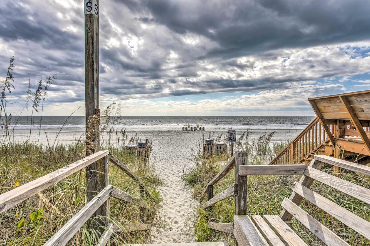 Surfside Beach Escape With Pool - Walk To Ocean! Myrtle Beach Kültér fotó