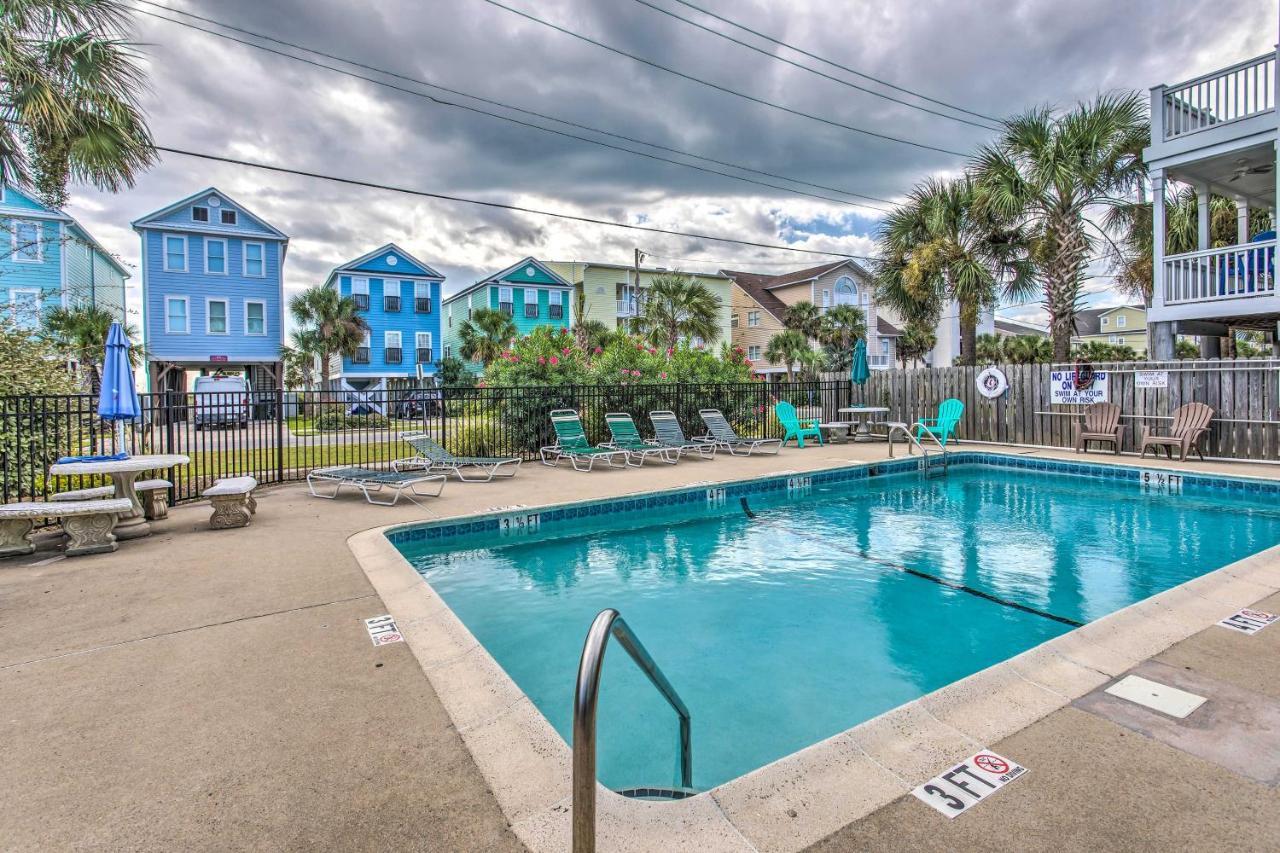 Surfside Beach Escape With Pool - Walk To Ocean! Myrtle Beach Kültér fotó